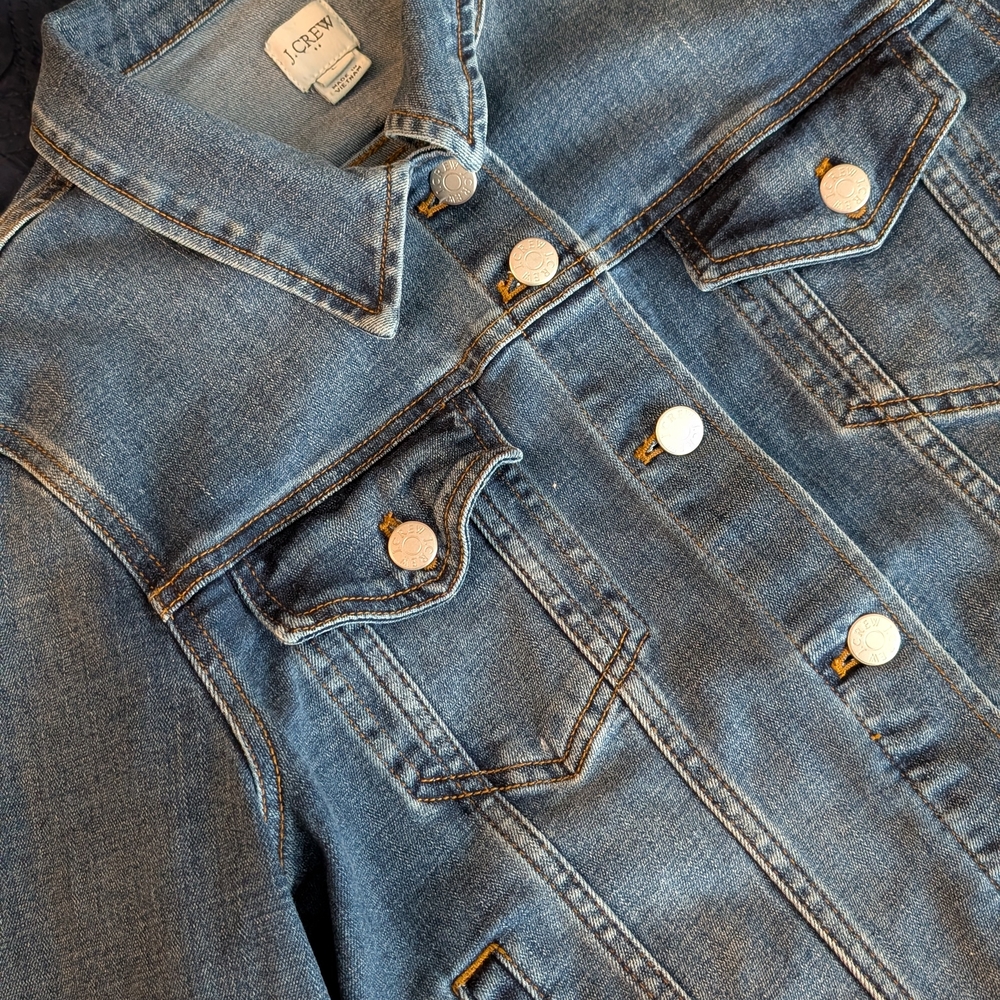 J.CREW Cropped Denim Jacket - Picture 5 of 5